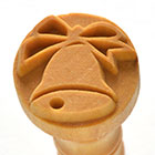 MKM Holiday Bell 2.5cm wood stamp